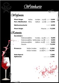 Weinkarte